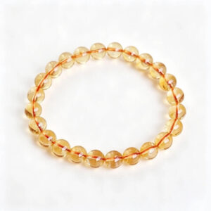 6a grade natural brazil citrine bracelet 8mm
