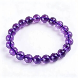 6a grade natural uruguay amethyst bracelet 8mm
