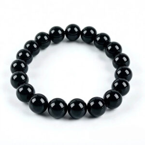 natural mexico obsidian bracelet 8mm