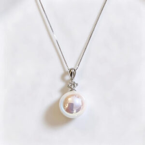 Pink Luster Pearl Pendant